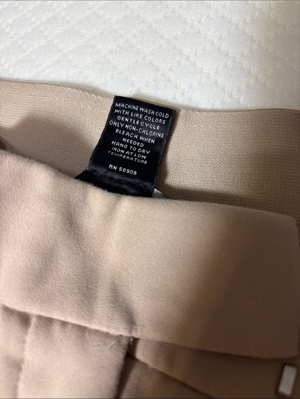 Investments Women’s Dress Pants in Light Beige - Picture 4 of 8